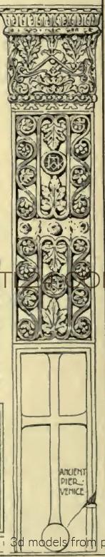 Панели резные (CARVED PANEL_0406 -  | 3D model 3DSMAX / OBJ / STL) 3D модель для ЧПУ станка